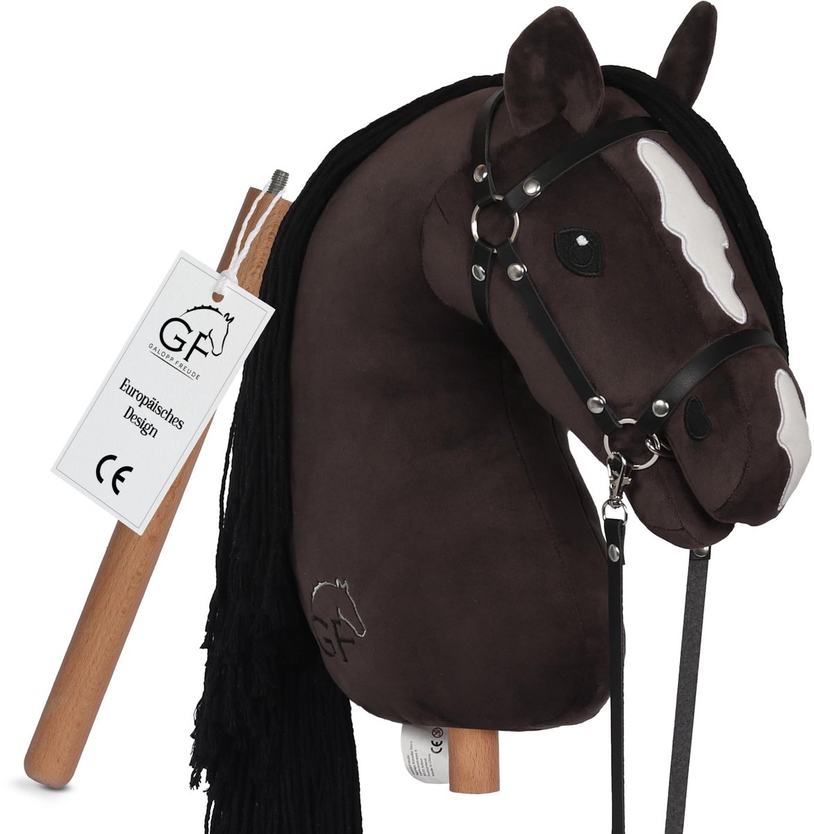 Omgoods - Hobby Horse - Stokpaard met Accessoires voor Kinderen