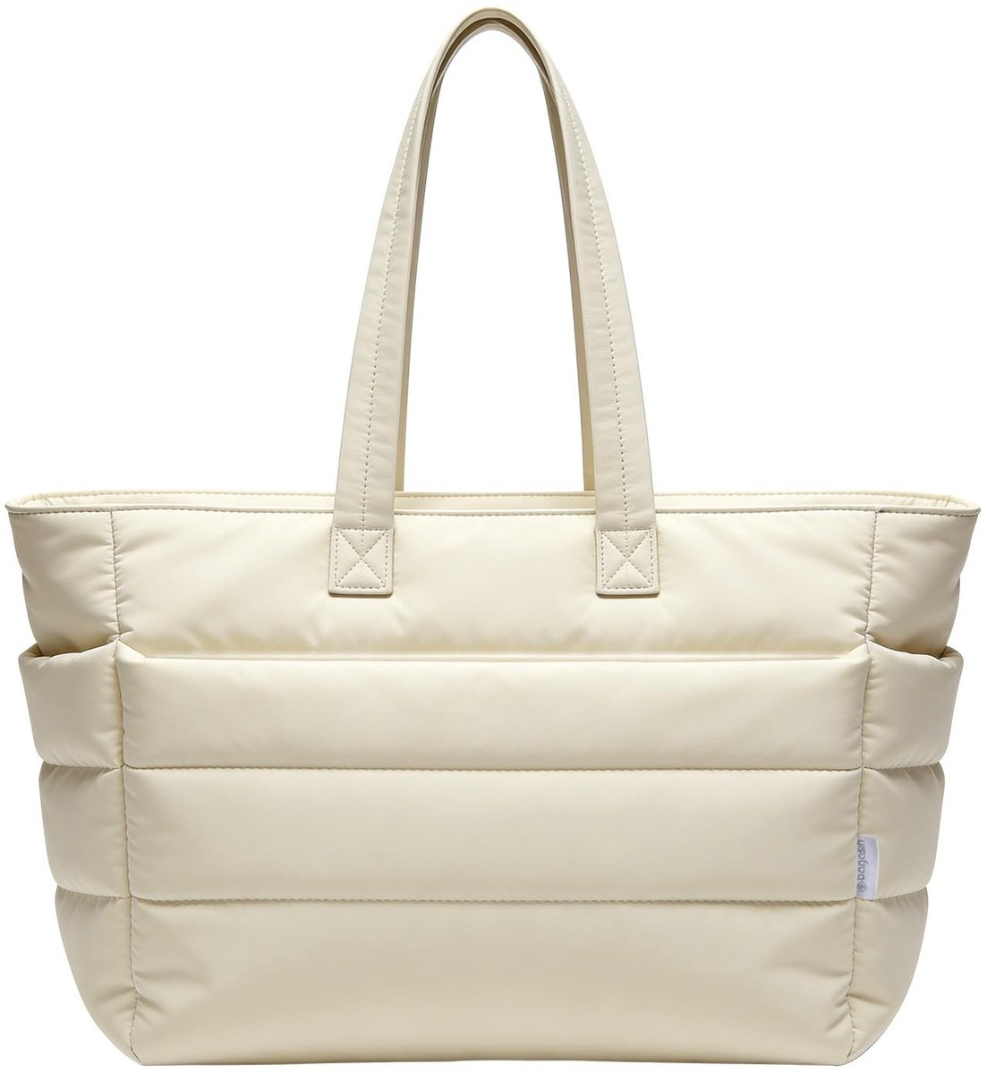 Omgoods - Grote Shopper en Laptop Schoudertas met Rits