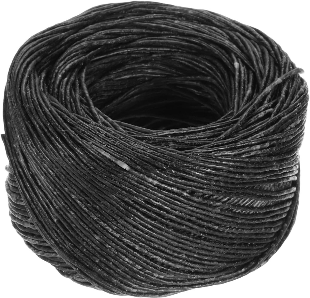 200ft bijenwas kaars lont, 80mm kaars lonten goed gecoat met natuurlijke bijenwas voor kaars maken lont aansteker, zwart 1,2 mm