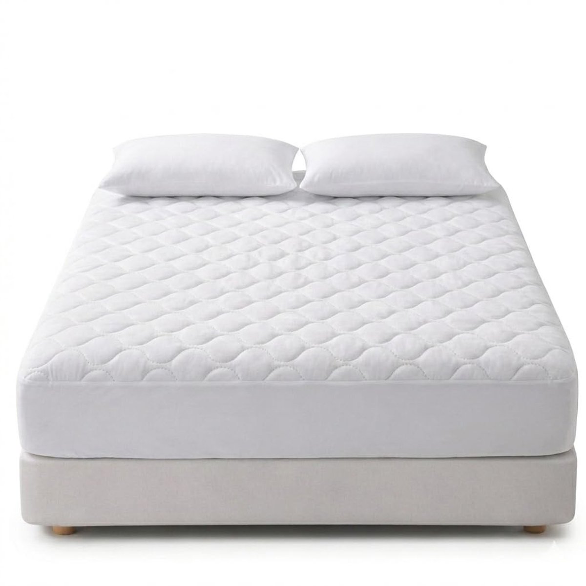 Omgoods - Cover voor Matras - Hypoallergene en Ademend Materiaal 30cm Extra Diep