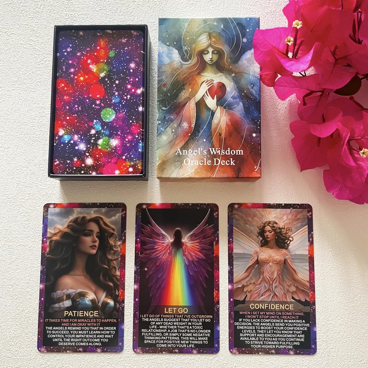 Omgoods - Angel Wisdom Oracle Cards Deck - Voor Beginners en Spirituele Groei