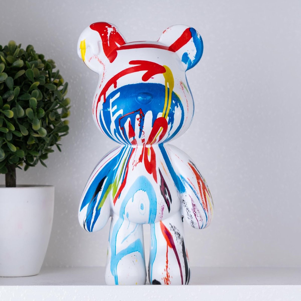 Omgoods - Abstracte Beer Sculptuur - Kunstzinnige Decoratie voor Thuis