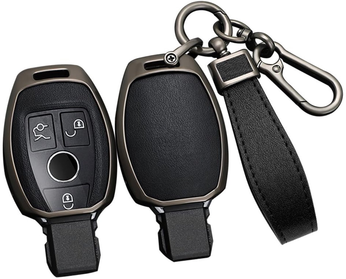 Omgoods - Sleutelhoes voor Mercedes A B C CL ML R S Klasse - Zwarte Sleutelkast