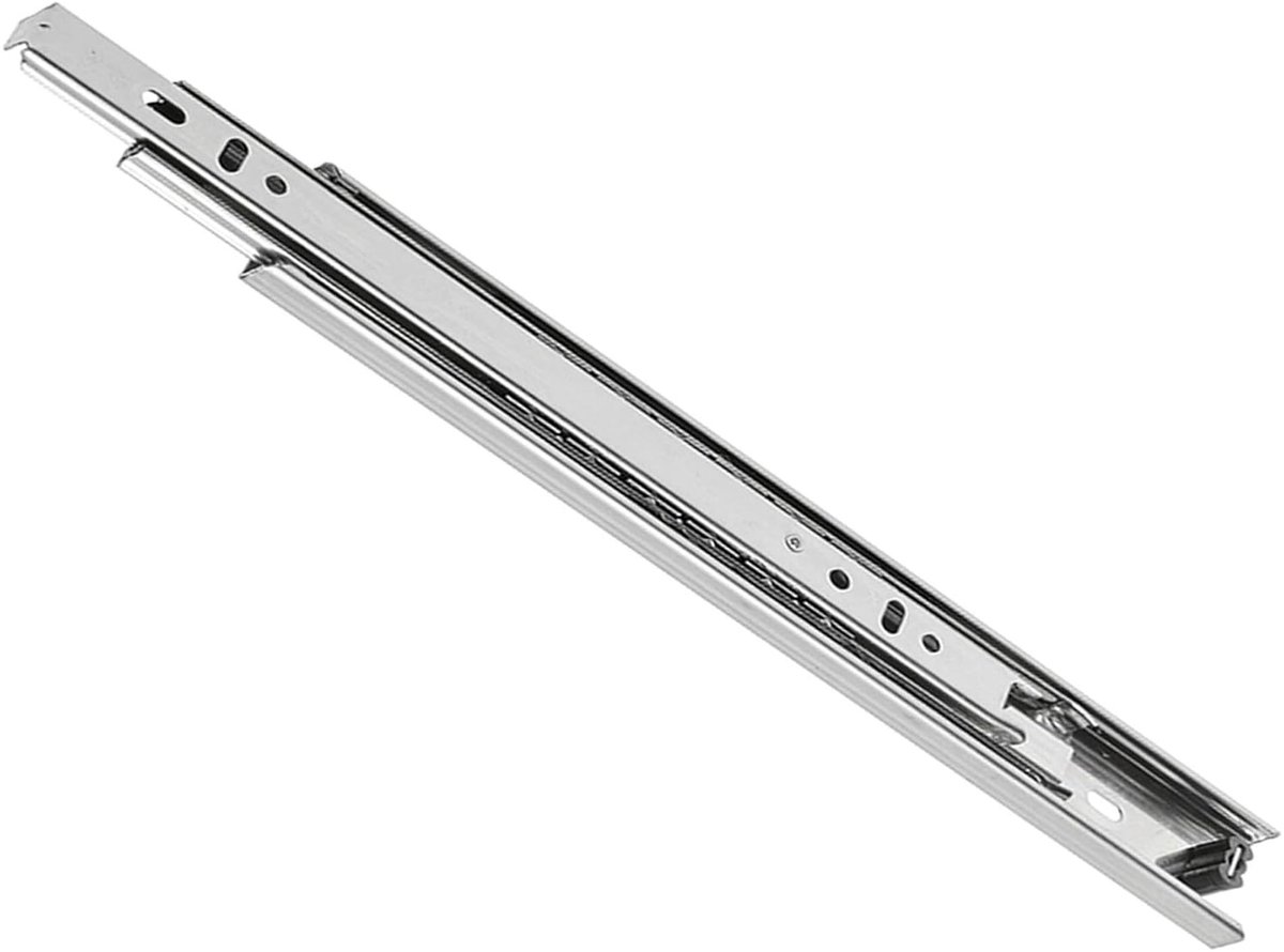 Omgoods - ® 10-delige Set Volledig Uittrekbare Ladegeleiders 350mm