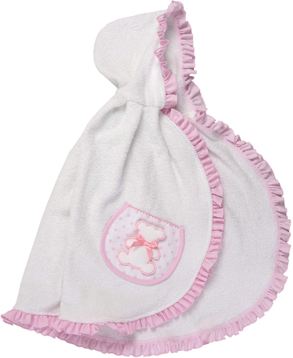 Omgoods - Schattige Babybadjas met Kap van 100% Katoen
