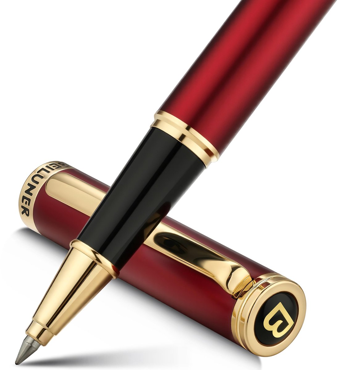 Omgoods - Luxe Rollerbal Pen met 24K Gouden Afwerking