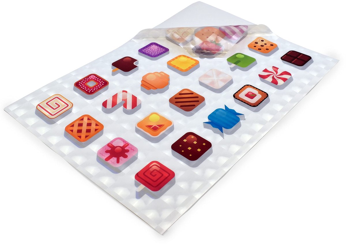Omgoods - A4 3D Translucent Printable Vinyl 10 Vellen - Voor Inkjet & Laser