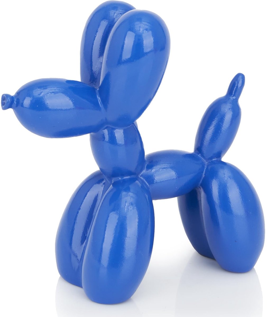 Omgoods - Balloon Dog Beeldje - Kleurrijke Decoratie voor Bureau of Plank