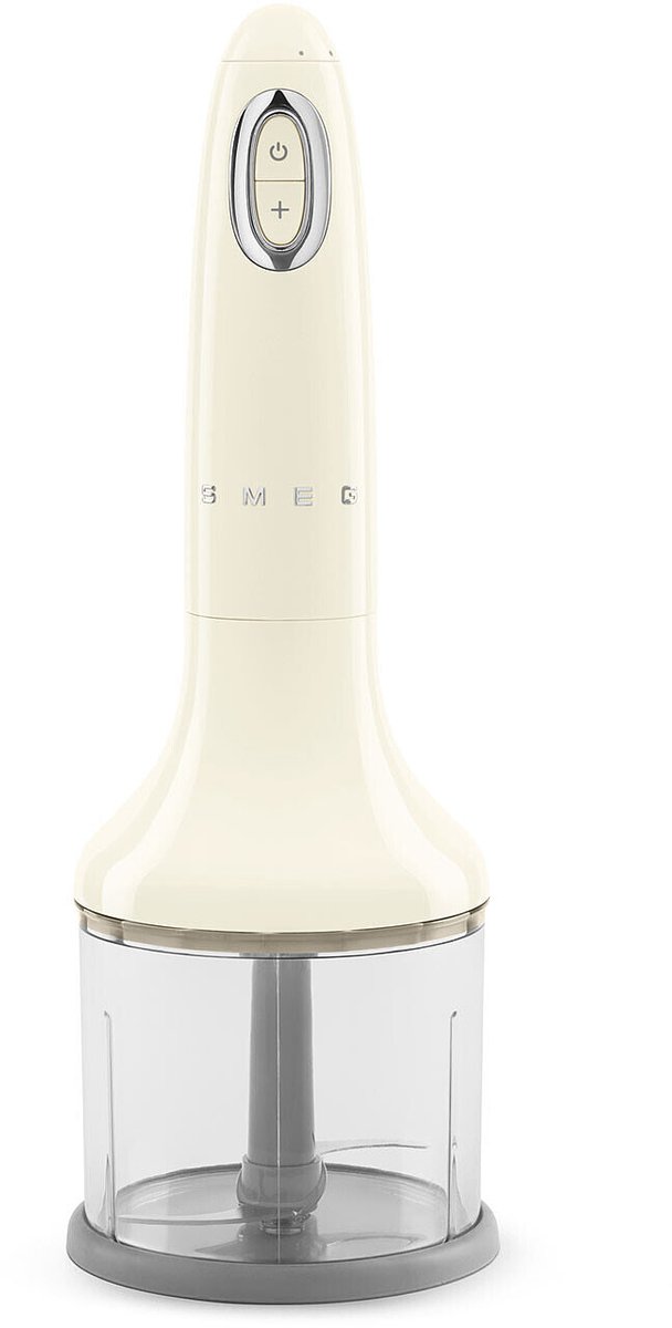 SMEG HBF00CREU Staafmixer met Hakmolen – 700W – Variabele Snelheid met Turbofunctie – RVS Mixvoet - Crème van SMEG — afbeelding 3