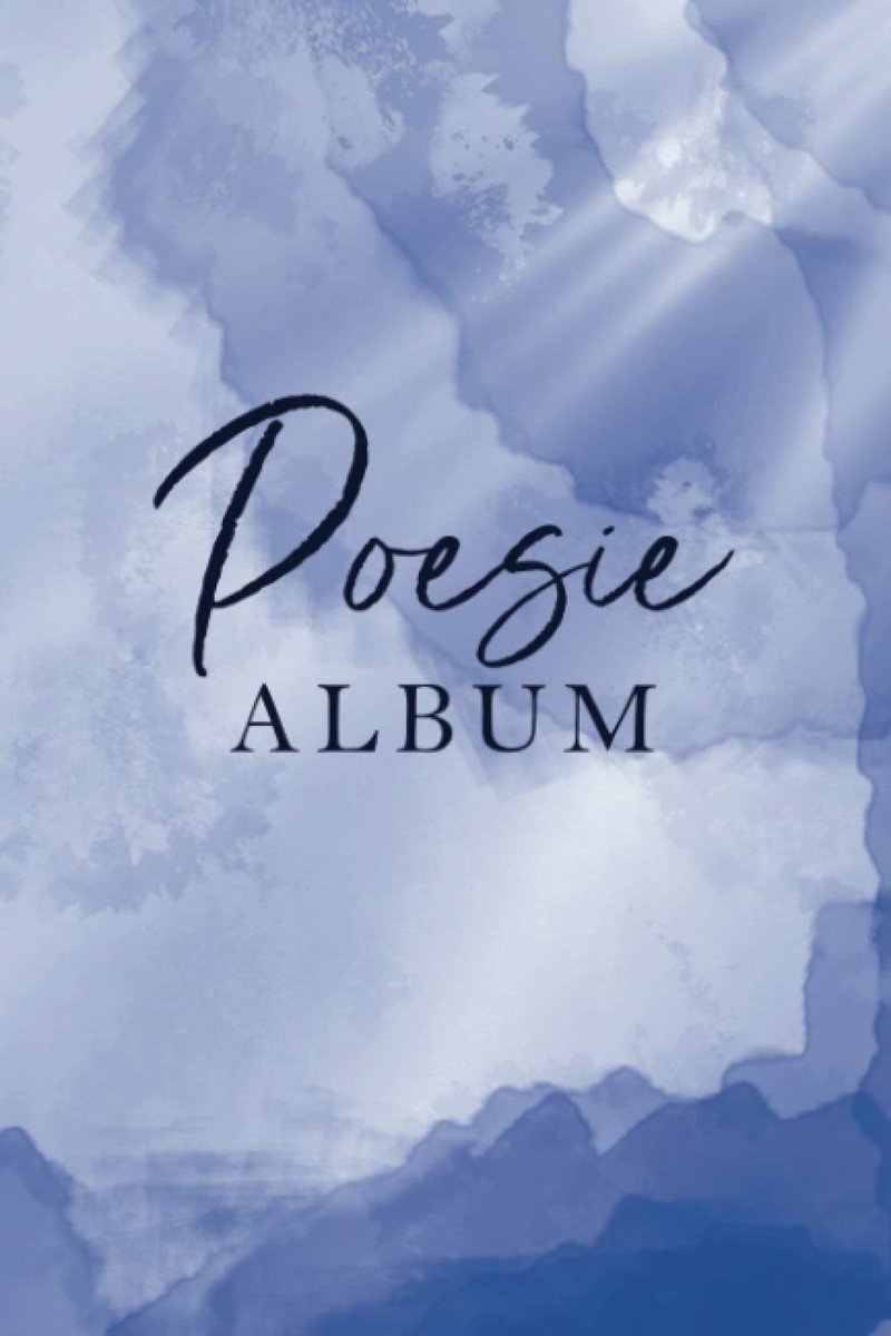 SnelShoppen - Poesie Album Notitieboek voor Gedichten, Gelinieerd, 100 Pagina's, A5 Formaat, Creatief Schrijven, Cadeau voor Poëzieliefhebbers