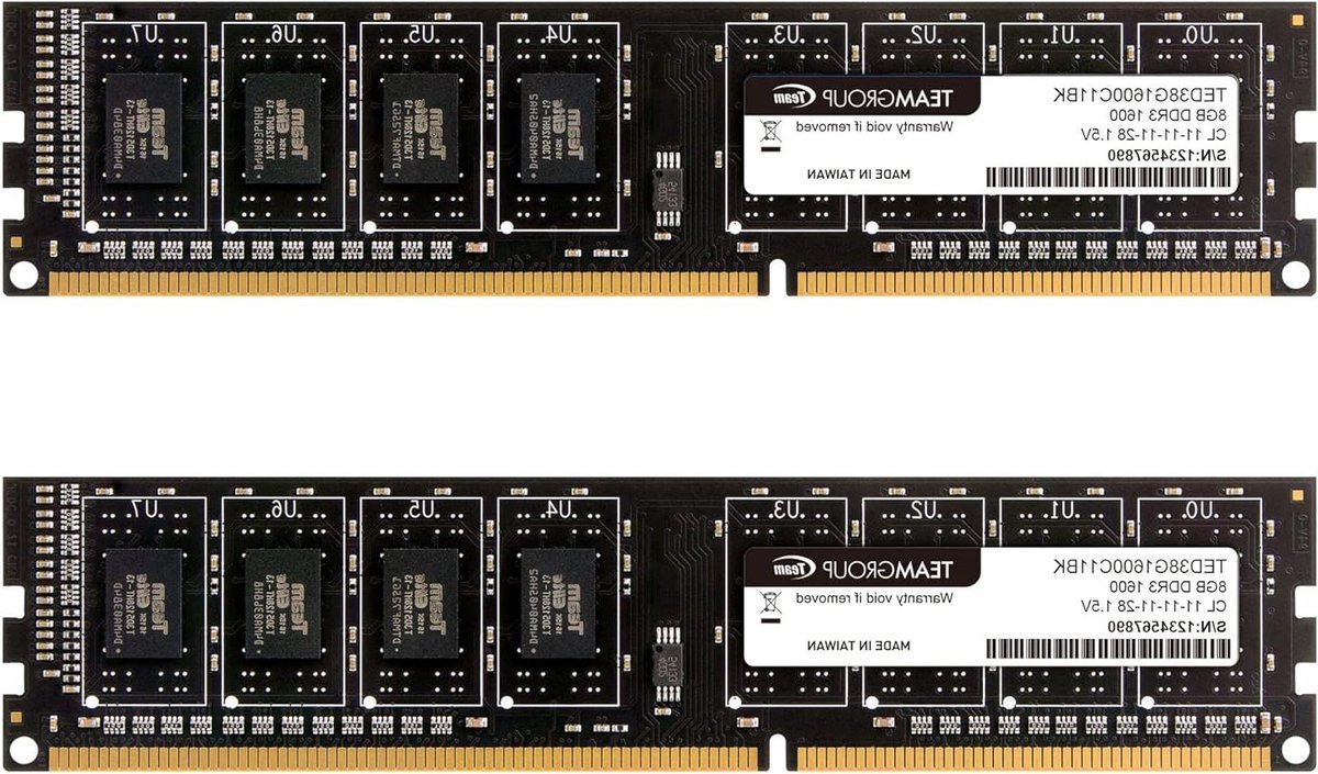 DDR3 Geheugenkit - RAM Modules - Computer Upgrade - JEDEC Conform - 16GB (2x8GB) - Groen