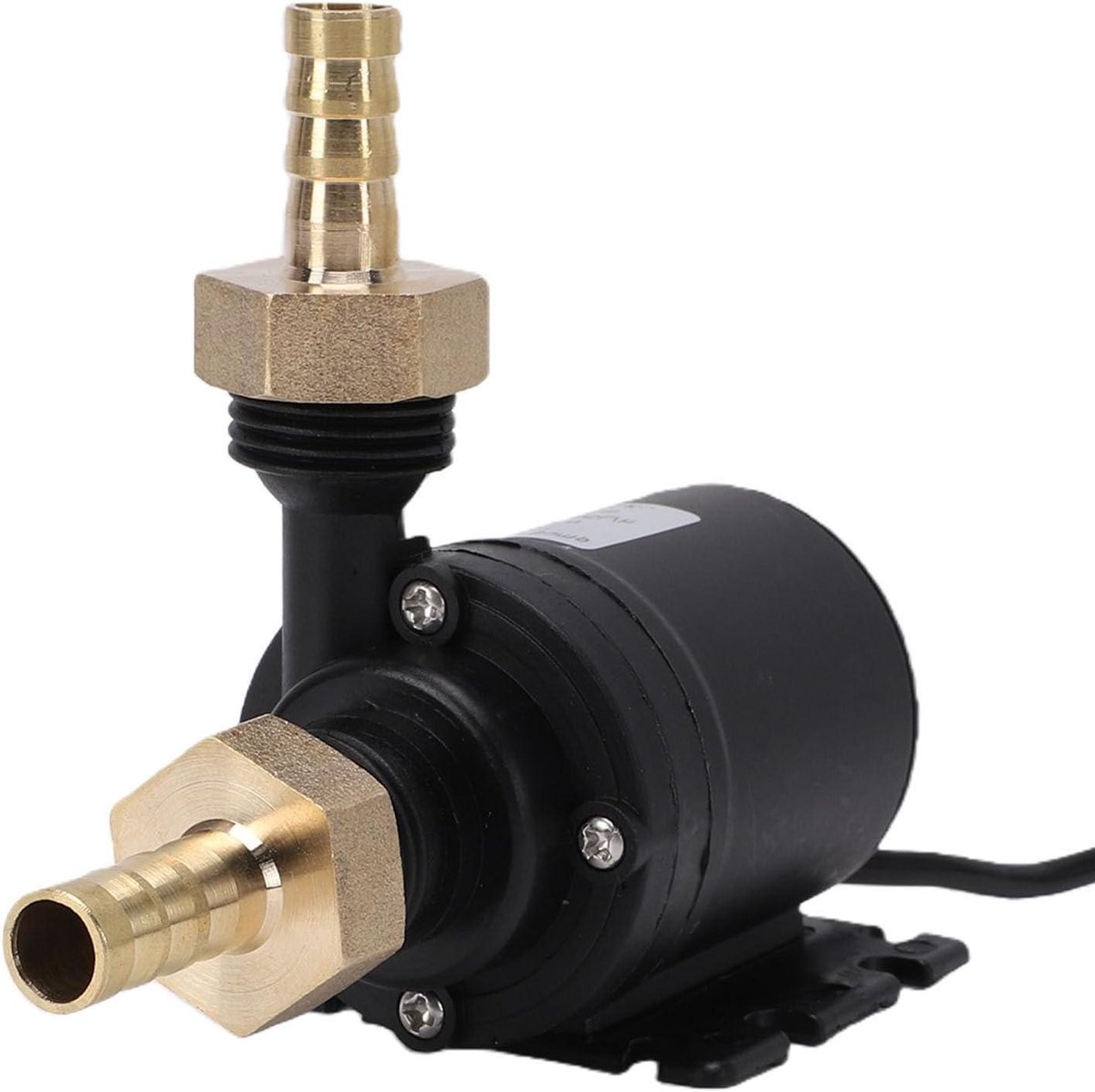 Circulatiepomp Borstelloos - Waterpomp DC - Water Circuleren - Stabiel en Stil - 800L/u 5M - Zwart