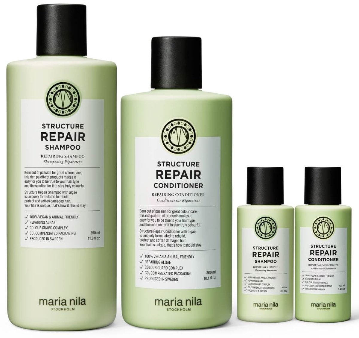 Maria Nila - Structure Repair Beauty Set - 350+300+100+100ml