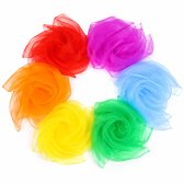 Jongleersjaaltjes - Set van 6 - Multicolor - Voor Jongleren & Motoriek