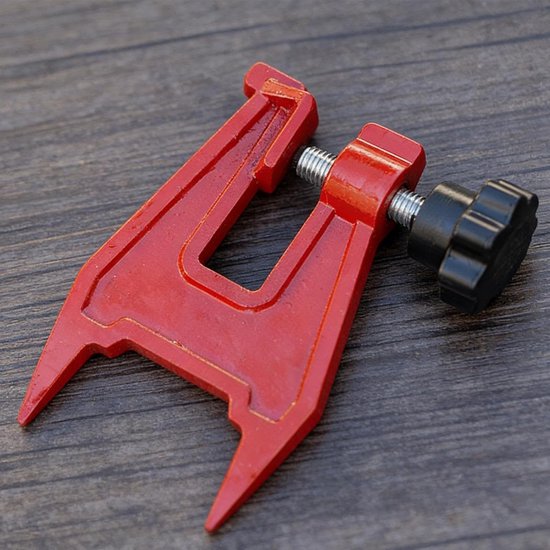 Kettingzaag Slijper - Stomphouder Gereedschap - Kettingen Scherp Maken - Universele Compatibiliteit - 23x11x5 cm - Rood — afbeelding 2