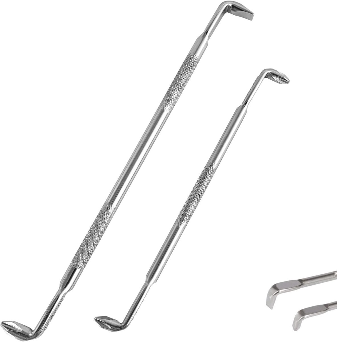 2 stuks hoekschroevendraaier, sleuf, kruiskop, hoekschroevendraaier, kruis, sleufschroevendraaier, graad Z-type, dubbele kop, offset, magnetische schroevendraaier