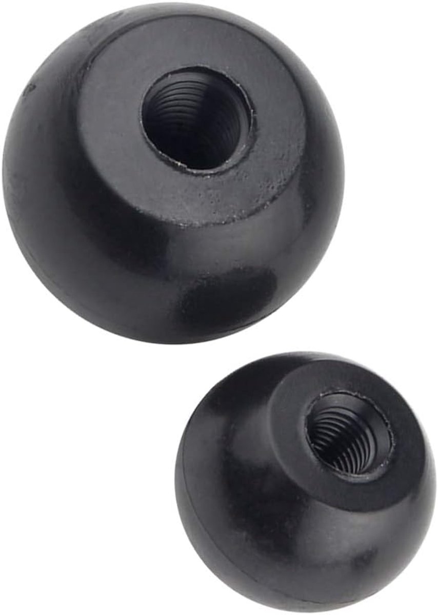 Accessoires Handgreep Moer - M6 M8 M10 M12 Plastic Bal Gegoten Hoofd Klemmoeren Hand Knoppen Handgreep Kogelknop Schroeven 6/10 stuks