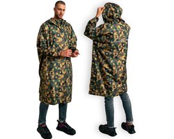 Omgoods - Jubi® Regenponcho voor Heren - 100% Gerecycled Polyester - Waterdicht