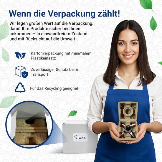 Alternatief Mes compatibel met Thеrmomix TM 21 - Kookaccessoire mixmes reservemes, roestvrij staal, inclusief afdichtring, voor keukenmachine — afbeelding 5