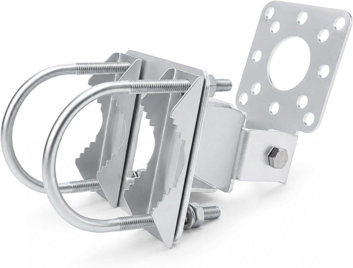 Antennemastklem met U-schroeven, buishouder voor buiten, 4G LTE-antenne, amateurradioantenne, DVBT-antenne