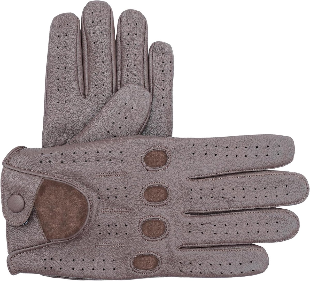 Handschoenen voor heren, Bruin bruin, L