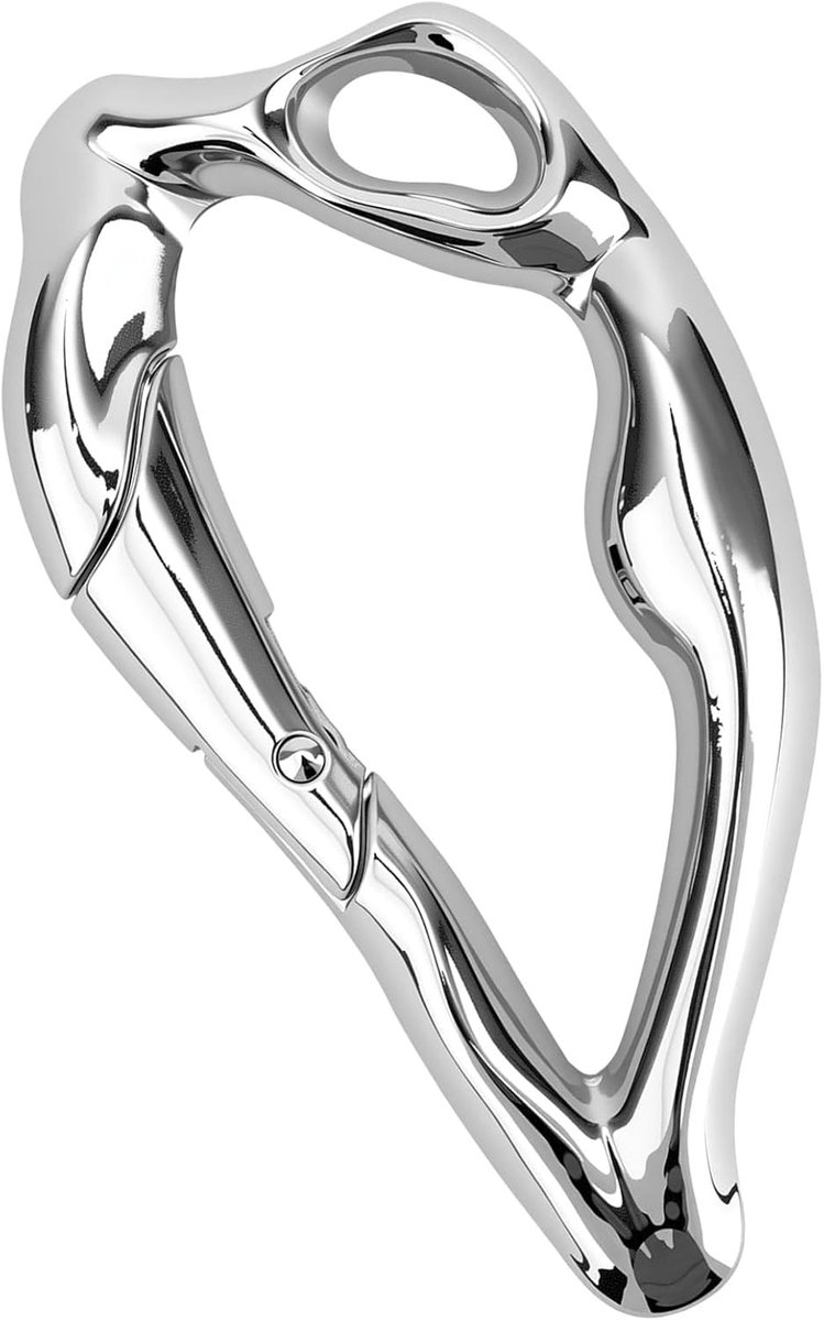 Metalen Heavy Duty Karabijnhaak, Stijlvolle Legering Zilveren
