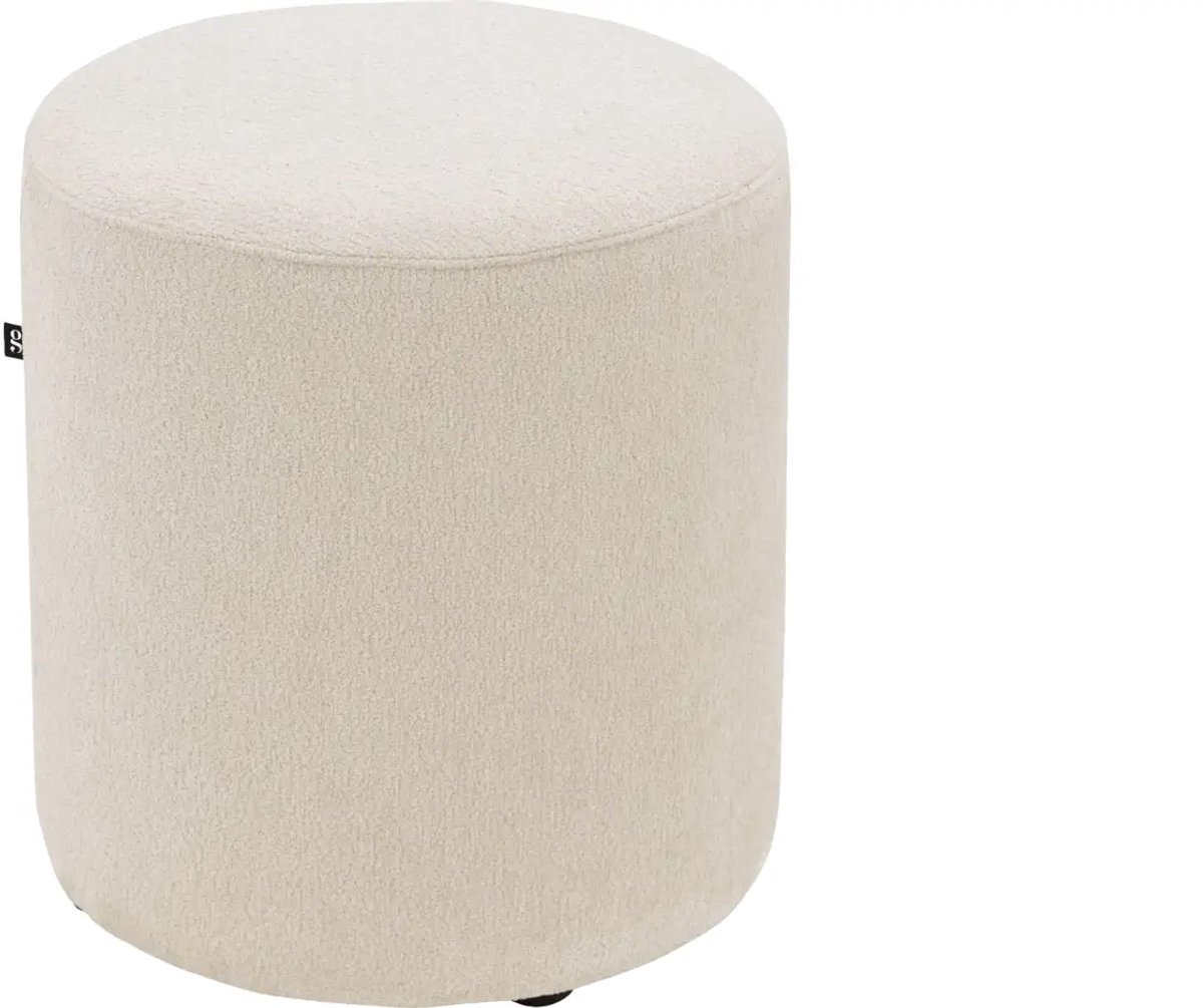 Goossens Kleinmeubel Arendal - - Stof - Wit