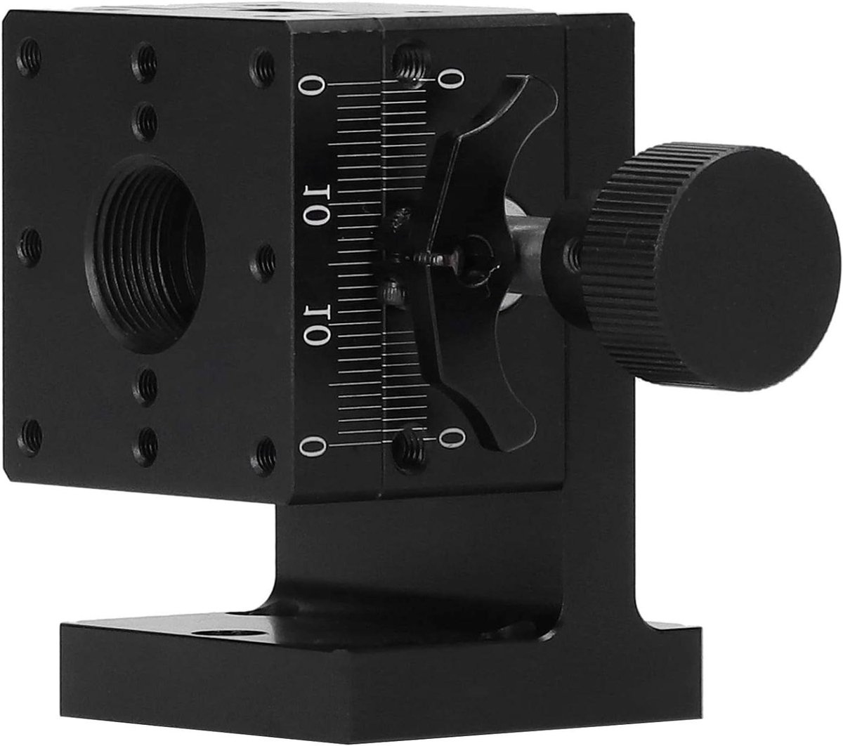 Handmatig Trimplatform - Z-as Hefplatform - Precisiewerk Monteren - Zwaluwstaart Geleiderail - 40x40mm - Zwart