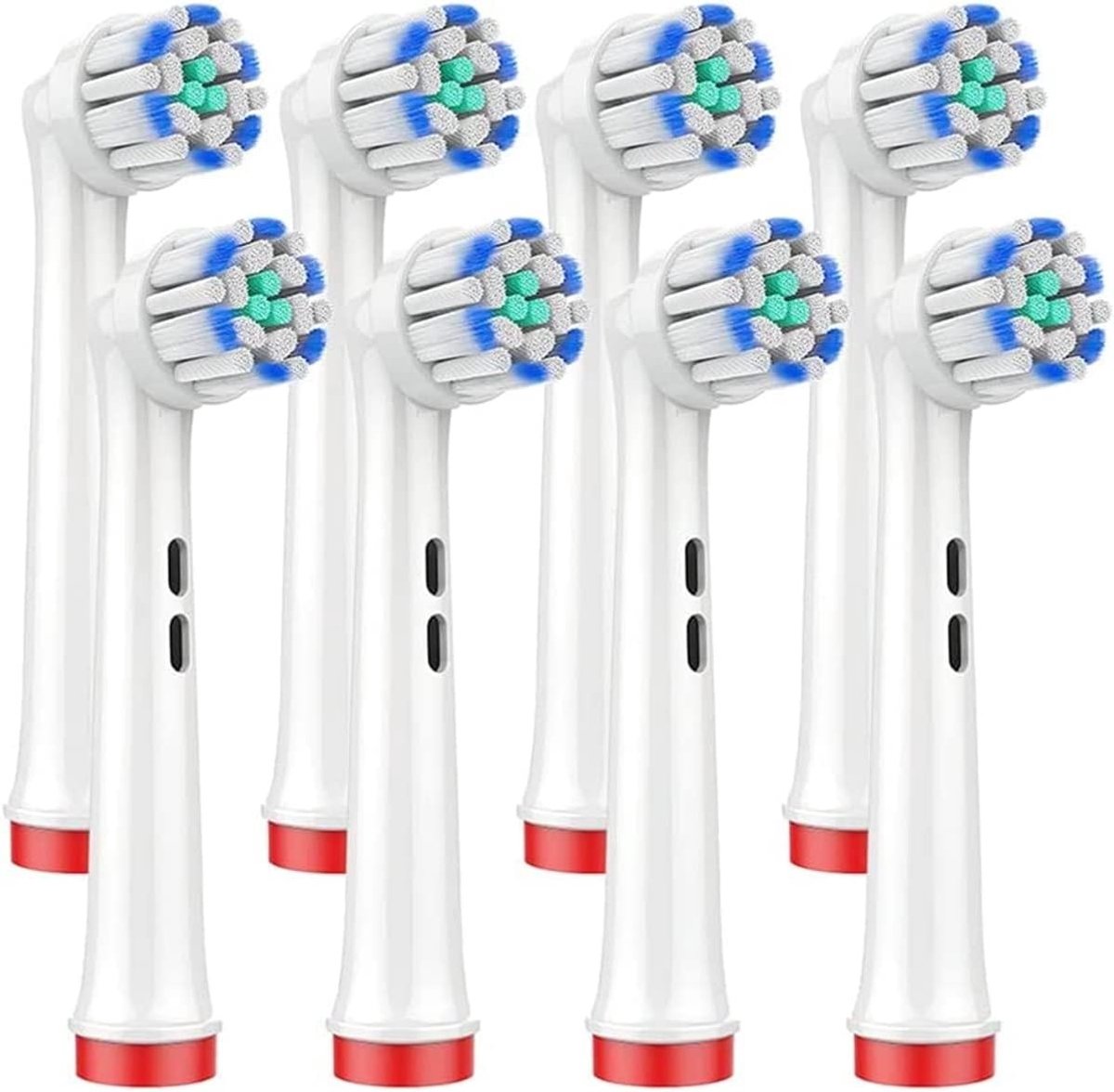 Tandenborstelkop Vervanging - Zacht - Compatibel Oral-B - Voor Gevoelig Tandvlees - 8 Stuks