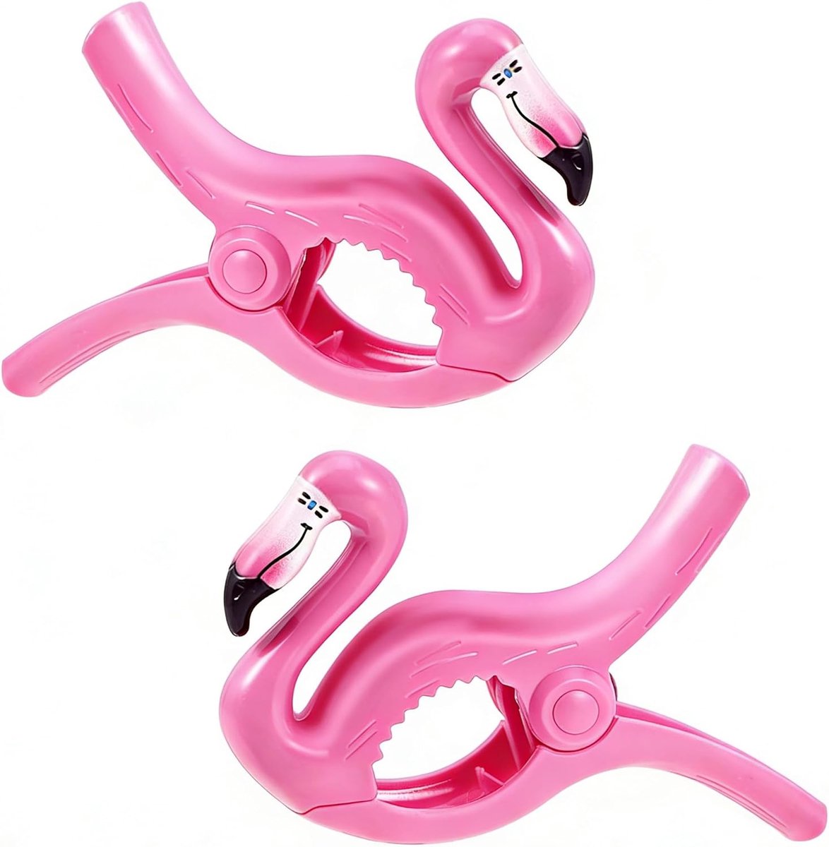 Handdoekklemmen voor Strandstoelen - Roze - 13 cm - Duurzaam Ontwerp - Voor Strand en Zwembad