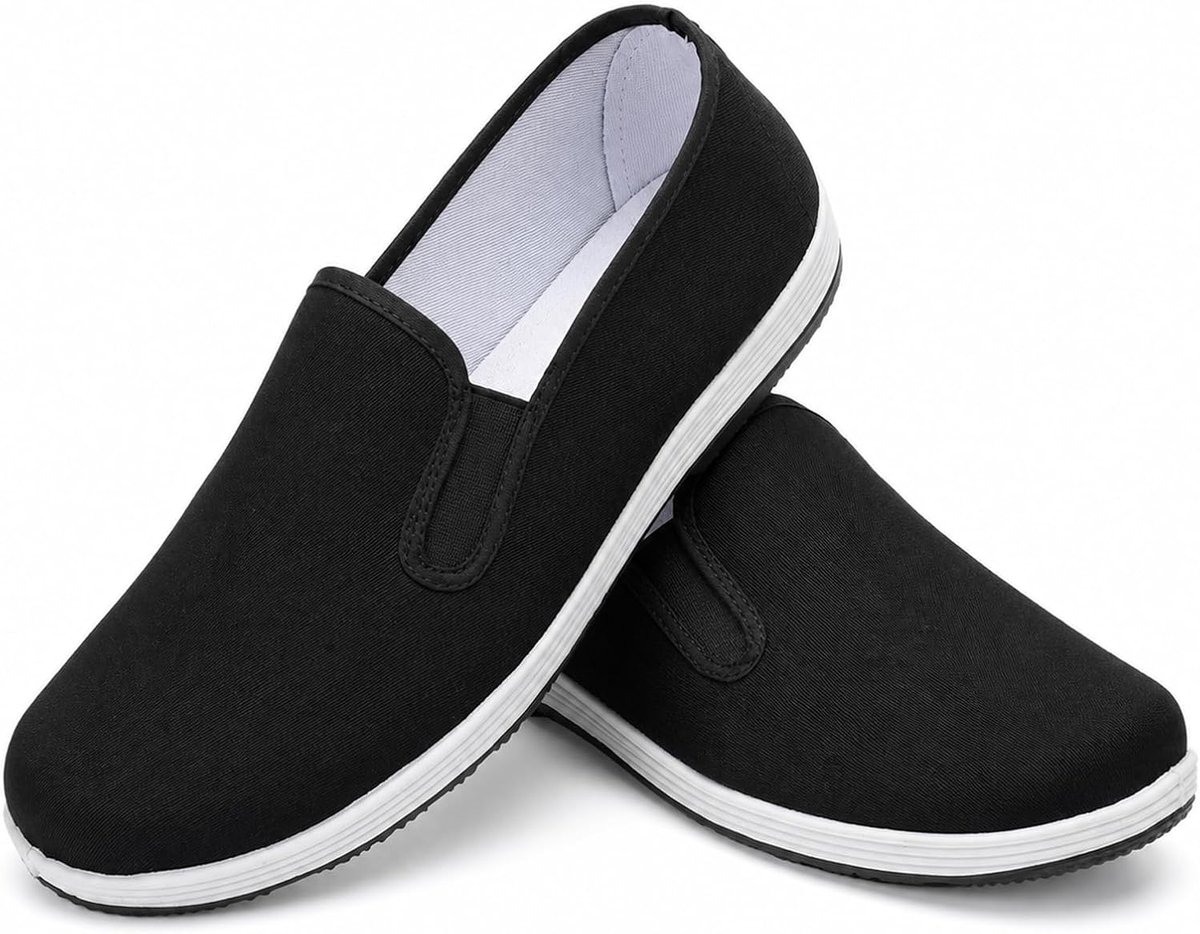 Schoenen voor vechtsporten traditioneel Chinees Tai Chi Kung Fu schoeisel canvas schoenen voor heren en dames
