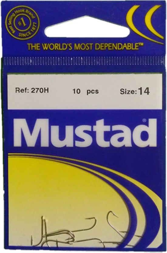 Mustad 270H - maat 14 van Mustad — afbeelding 2