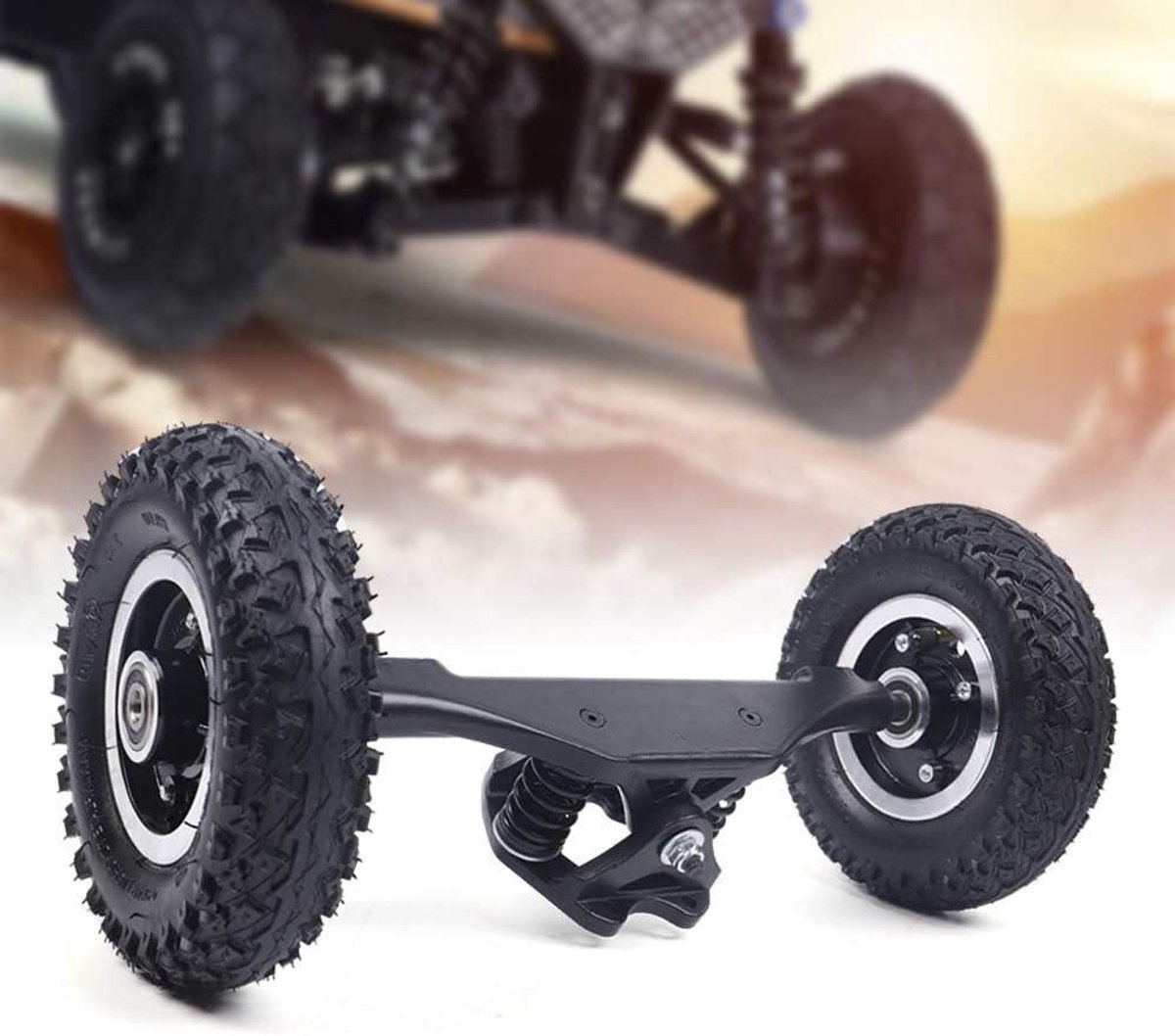 Vrachtwagenwielen Combo Elektrische Longboard Wielen Offroad Elektrisch Rijden Aluminiumlegering Mat 420 mm