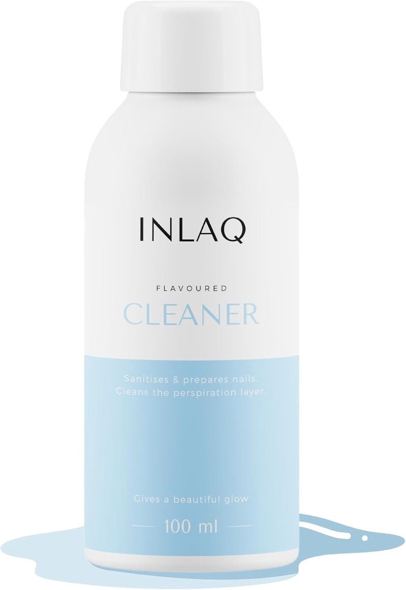 SnelShoppen - INLAQ Nagelreiniger Ontvetter | Nagelontvetter | Lakverwijder Cleansers | Nagelreiniger Gel Polish 100ml
