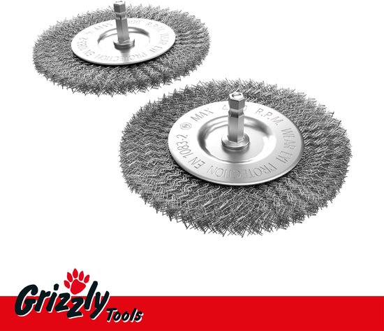 Omgoods - Elektrische Voegenborstel Set van 2 voor Grizzly Tools — afbeelding 5