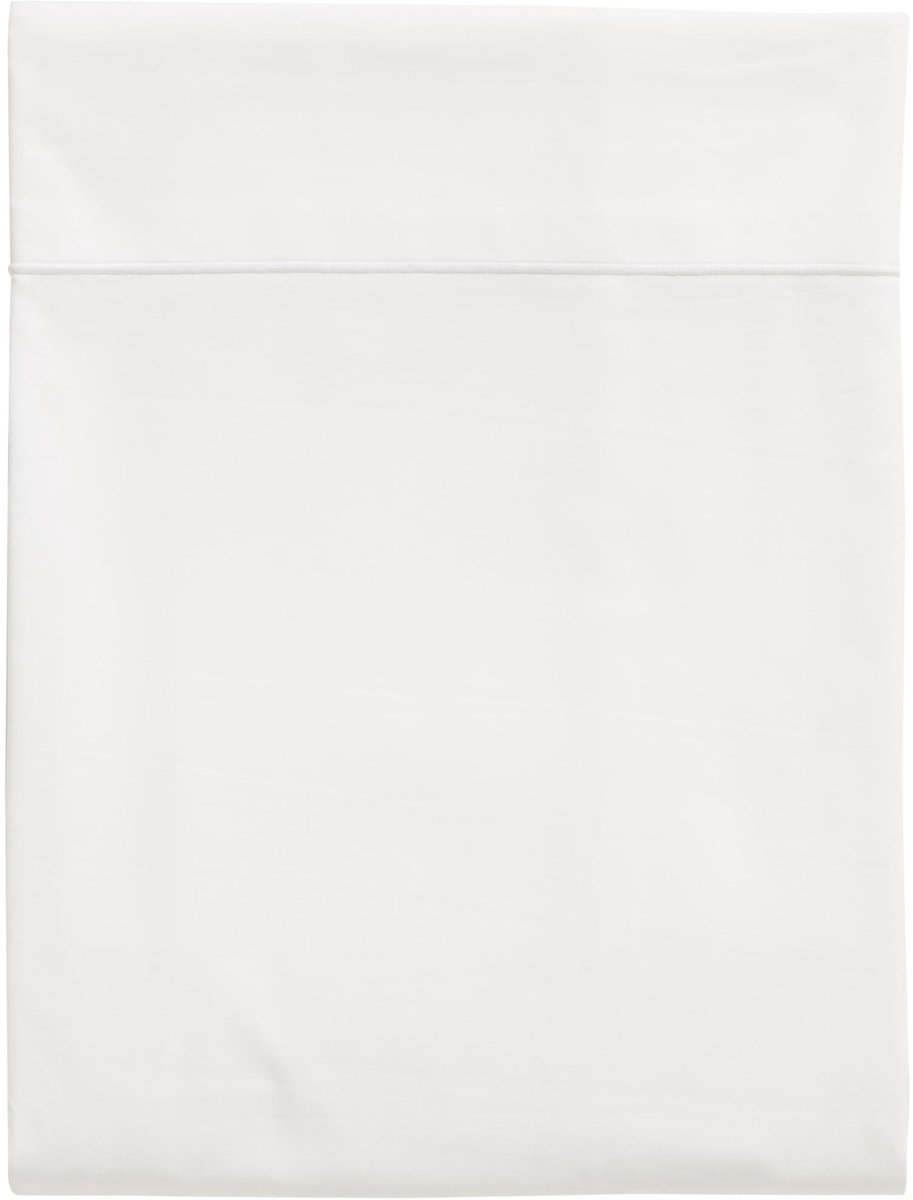 Omgoods - Fitted Sheet Satin/Katoen 270 x 300 cm Wit