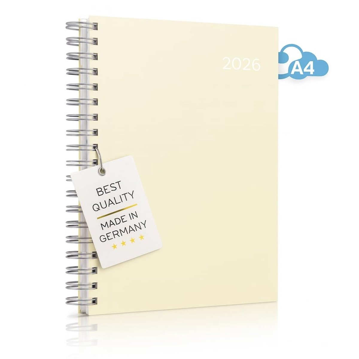 Omgoods - 2025 Groot A4 Kalender - Dagelijks overzicht met ruimte voor al je afspraken