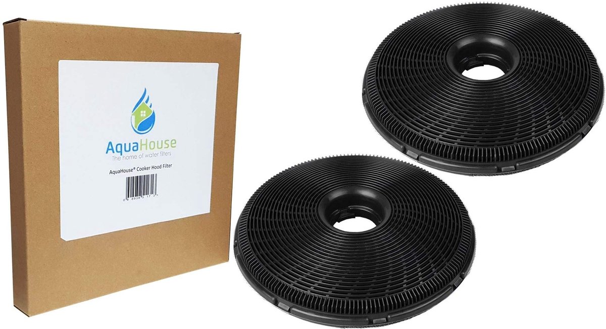 Omgoods - 2X Charcoal Filter 190mm - Compatibel met Diverse Afzuigkappen