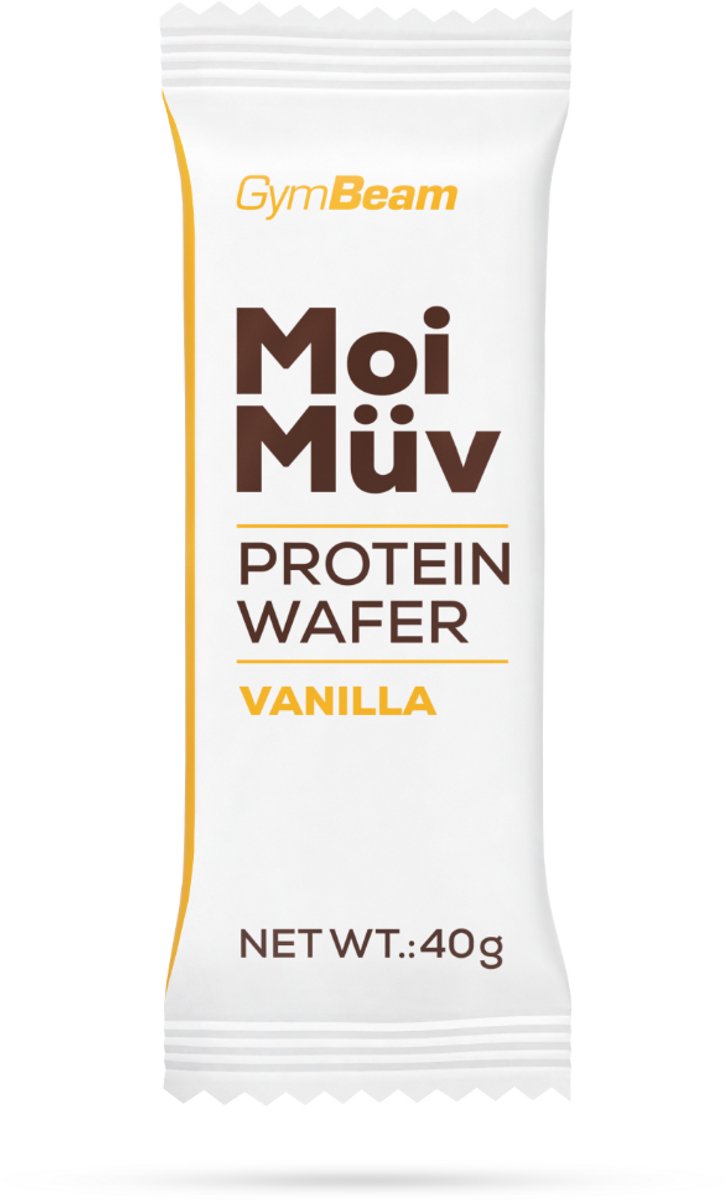 GymBeam MoiMüv Eiwitwafel 40 g vanille