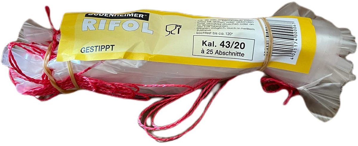Omgoods - Kunstdarm Kaliber 43/20 Gestippeld Pack van 25