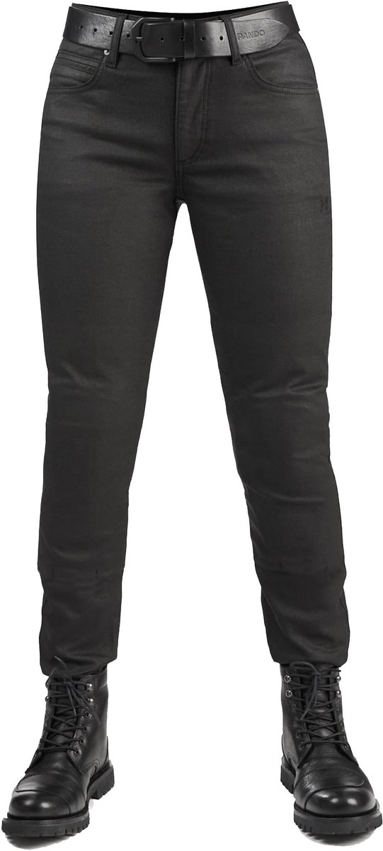 Pando Moto Lorica Black Dames Motorjeans -
