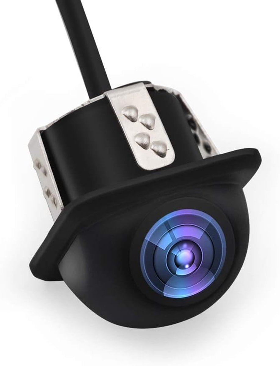 Achteruitrijcamera Nummerplaat Pioneer Zwart Abs Hd-lens Groothoek Waterdicht Nachtzicht Liniaal Voor Auto - ShopVlot