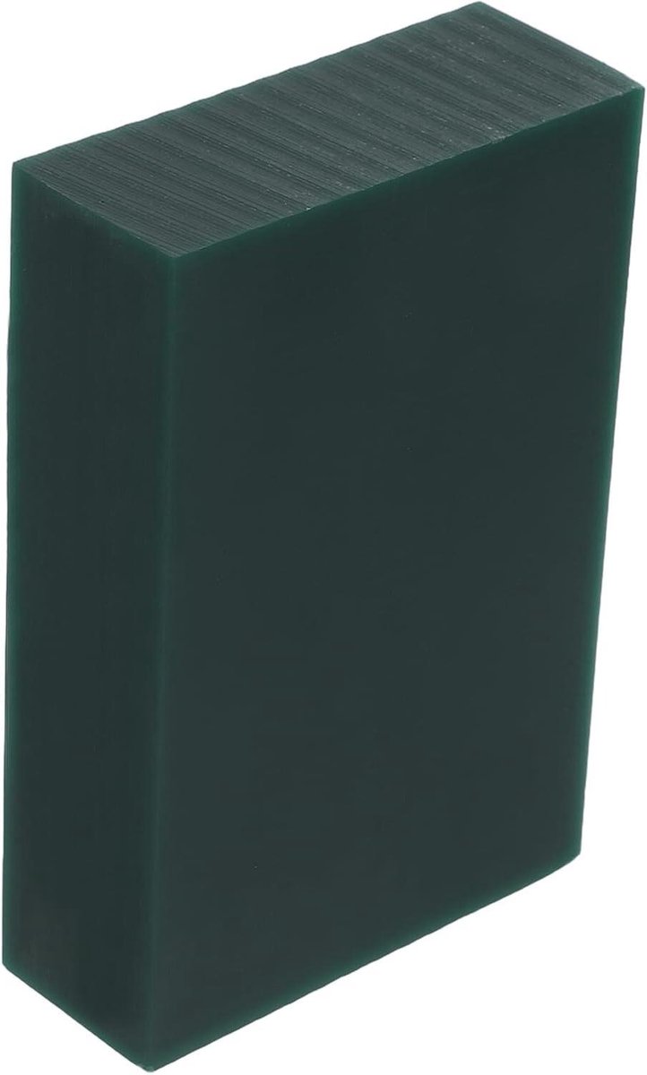Graveerbare Wax Blokken - Sieraden Wax Modelleer Wax - Sieraden Maken - Gemakkelijk Te Snijden - 14.10X9.20X3.60CM - Groen