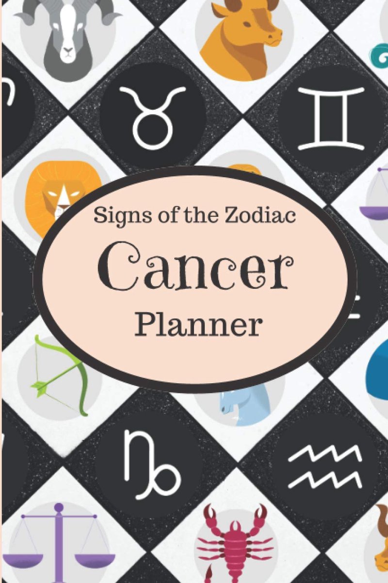 Signs of Zodiac: Cancer Planner