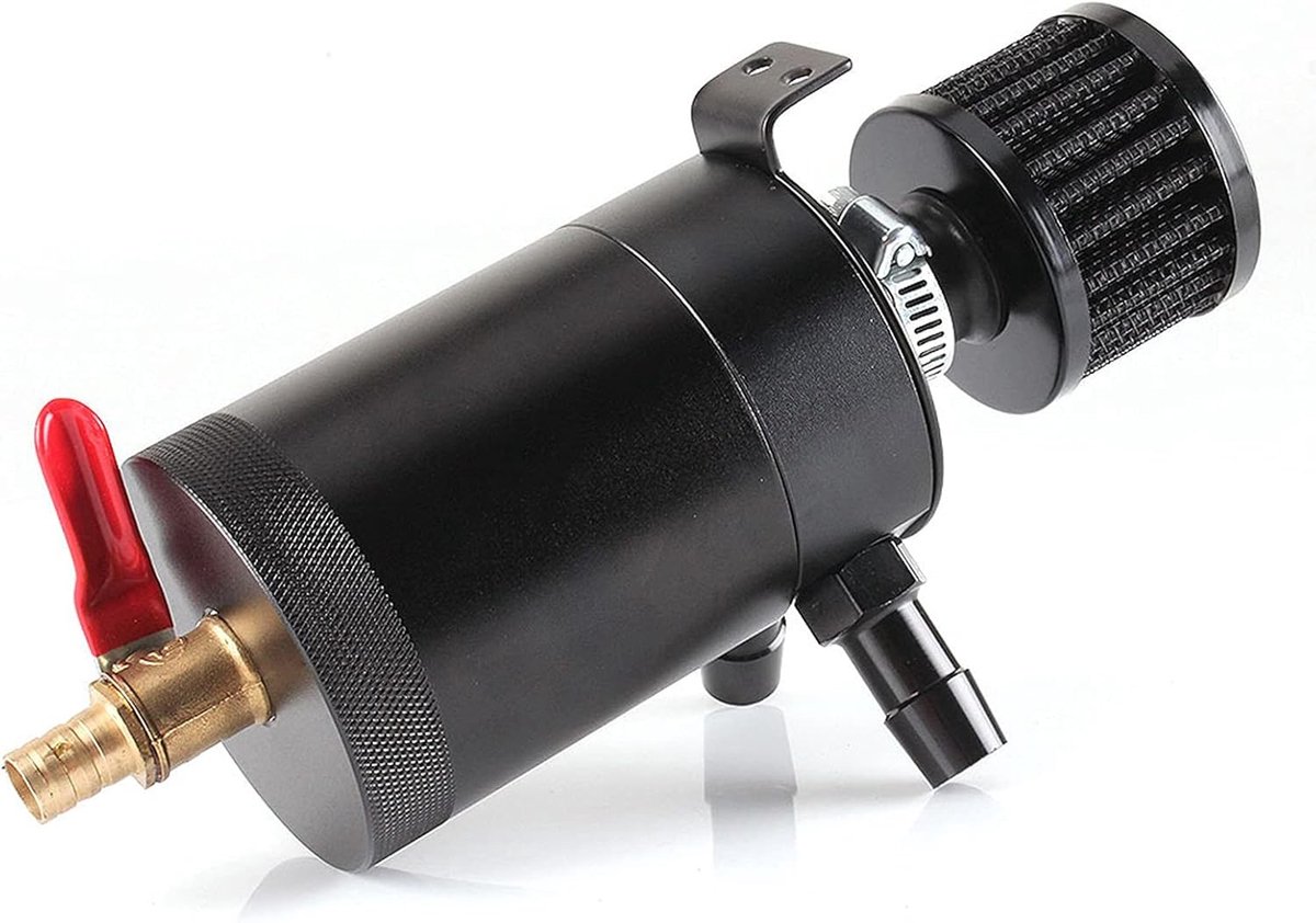 Olie Reservoir Universele Olie Catch Can 2 Port Reservoir Tank Met