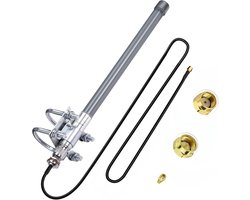 868 MHz LoRa Antenne Outdoor 3dBi Glasvezel LoRaWAN Antenne N-Mannelijk voor RAK HNT Bobcat Helium Hotspot Miner + 1 m N-Female naar RPSMA-Male verlengkabel