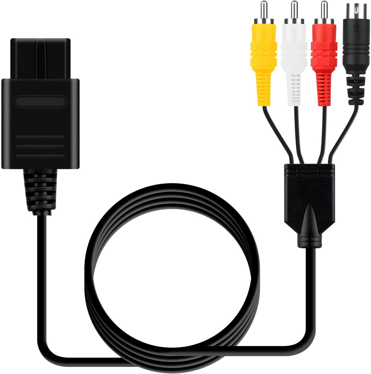 AV Composite S-Video RCA Video HD TV-kabel Compatibel voor Nintendo 64 N64 SNES SFC NGC