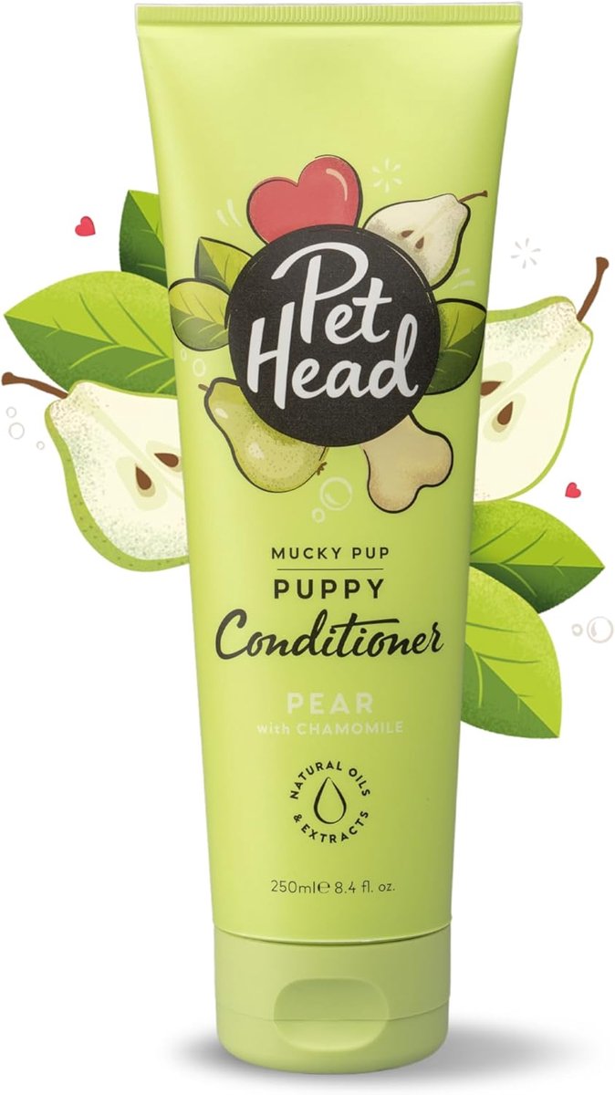 SnelShoppen - Puppy Conditioner voor Honden - Vegan - 250 ml - Prikly Peer Geur - Zachte Formule voor Puppy’s vanaf 8 weken - Professionele Verzorging