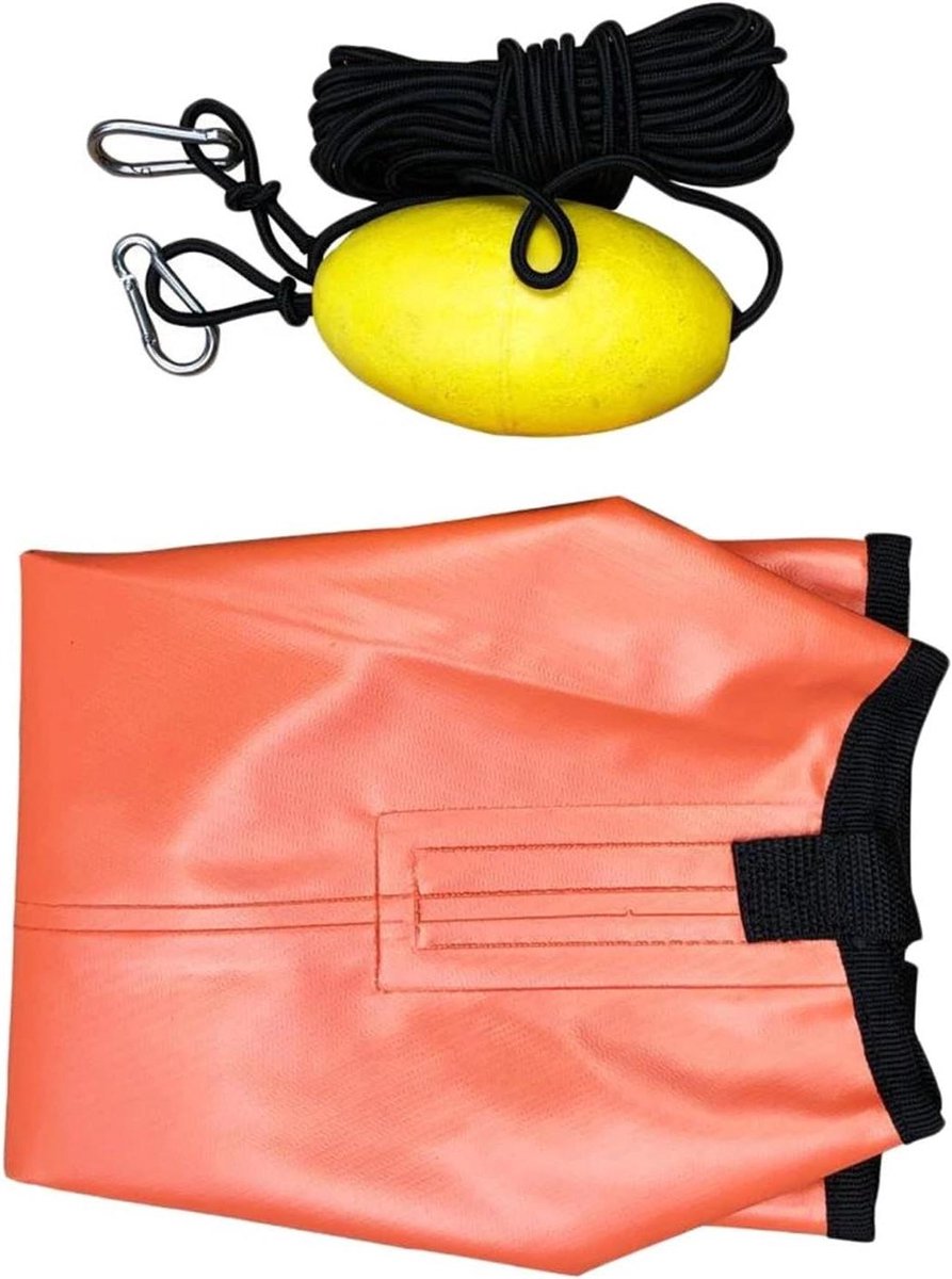 Sleepkabel en Drogue - Werplijn Bootaccessoires - Boot Stabiliseren - Versterkte PVC Riem - 9 Meter - One Color