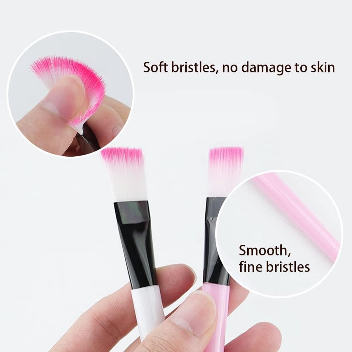 8 stuks gezichtsmasker-penselen, make-up-kwastenset